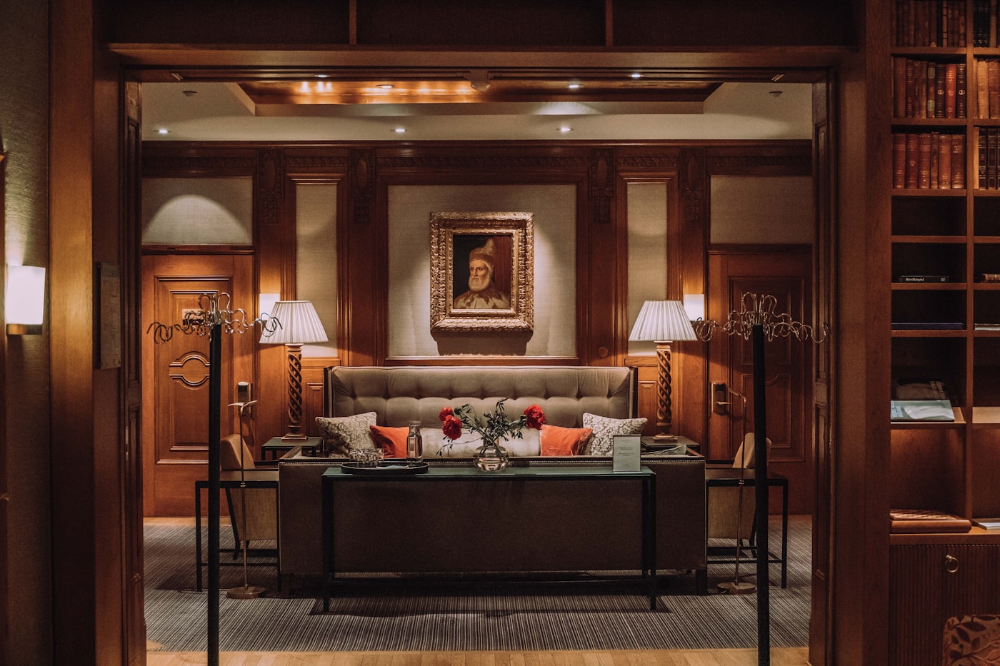 Elegant hotel interior